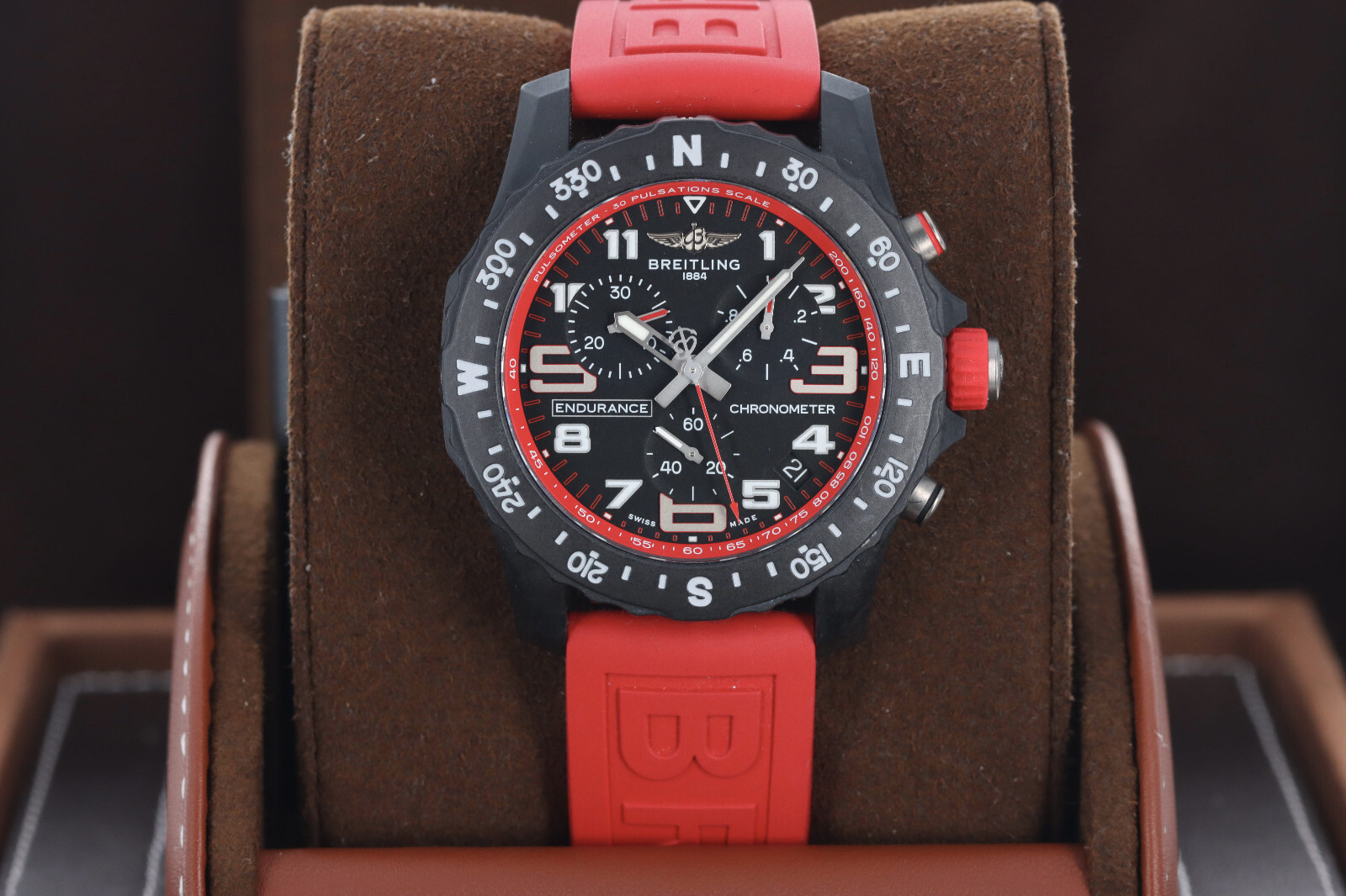 Breitling Endurance Pro Chronograph Quartz 44mm in Black Polymer, X82a310D91B1S1