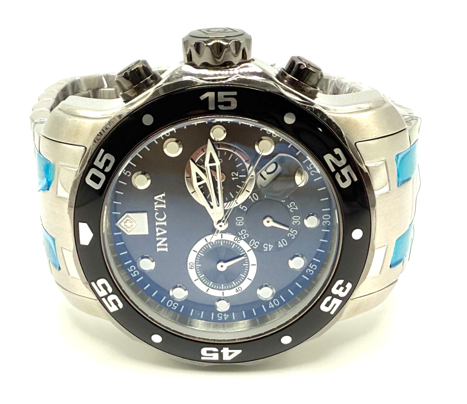 INVICTA PRE OWNED WATCH PRO DIVER SCUBA 17083 48mm/QUARTZ /NO BOX / NEW BRACELET