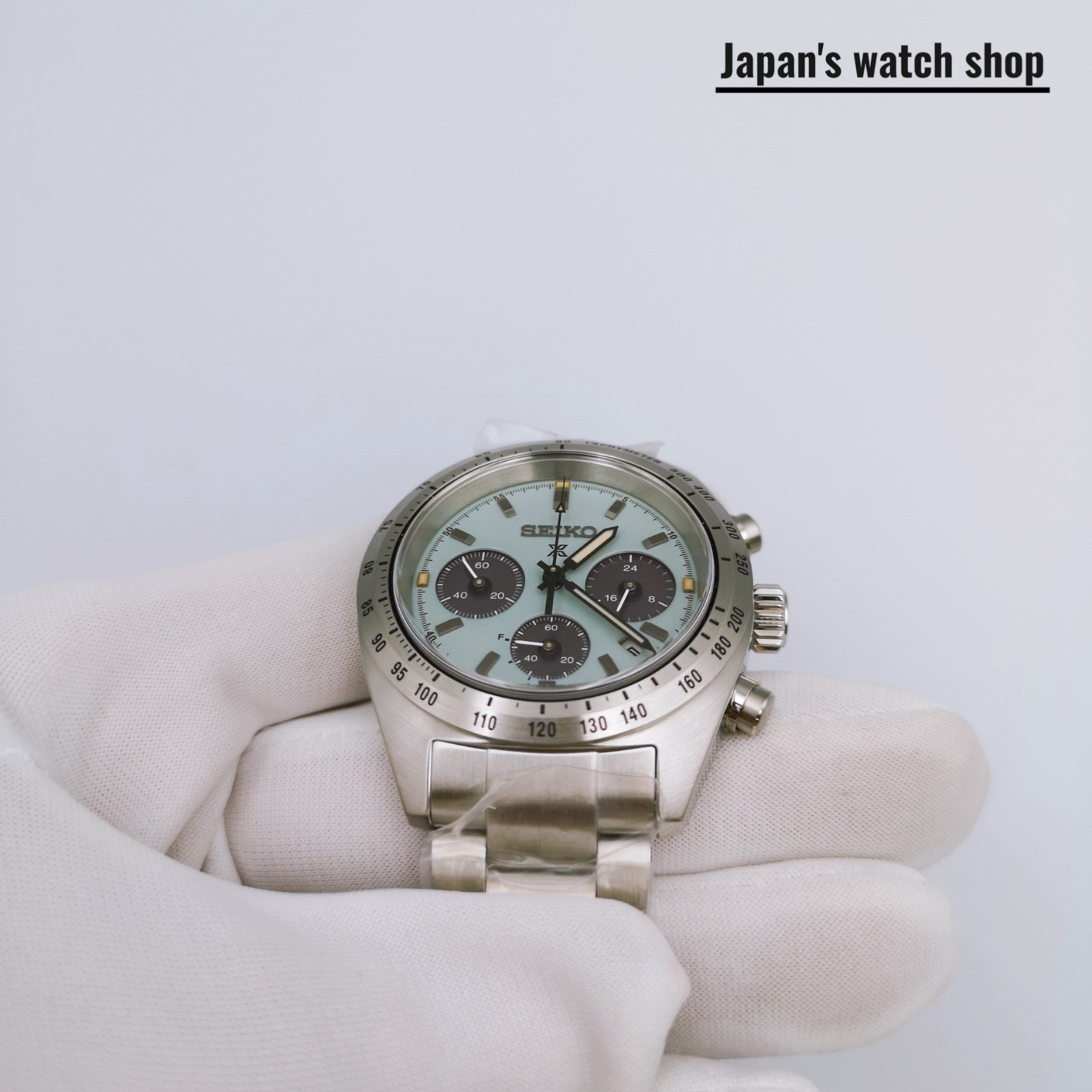 SEIKO Prospex Speedtimer SBDL129 Opal Green Chronograph Men’s Watch New in Box