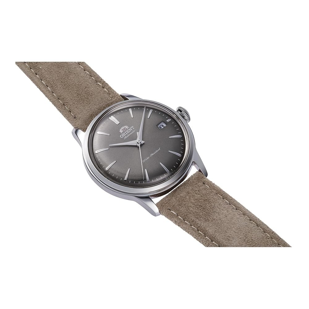 Orient Men’s Bambino Gray Dial Automatic 38mm Watch RA-AC0M13N