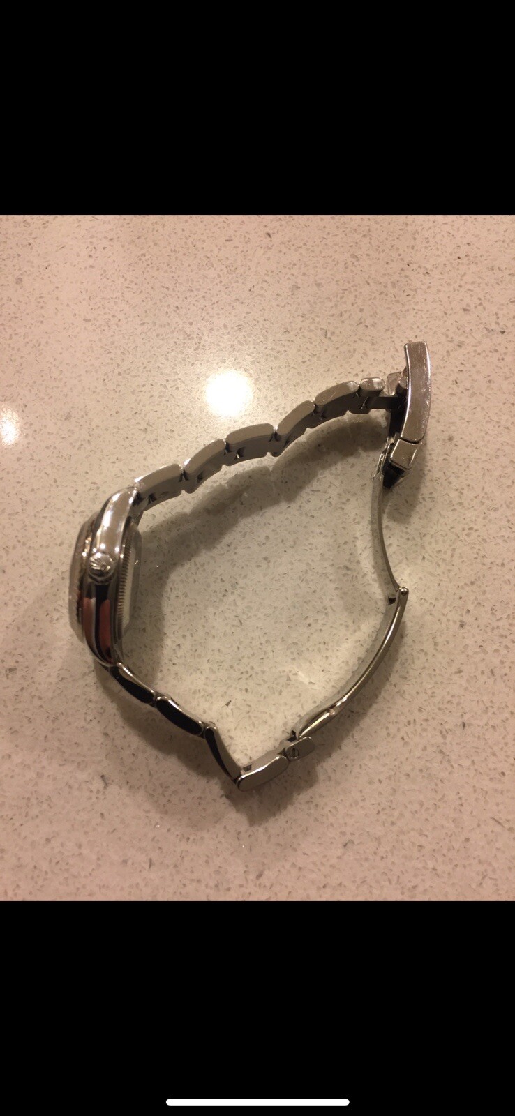 Rolex Datejust 179174 Silver Oyster Bracelet with Silver Bezel