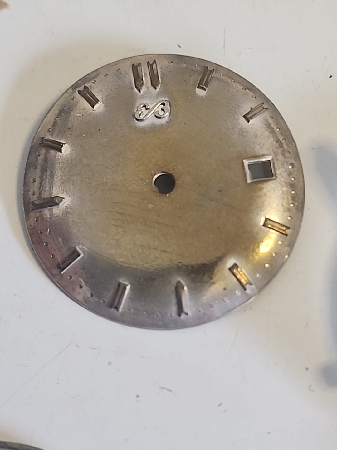 Ernest Borel Dial CASE Crystal And BACK 34.5mm PARTS
