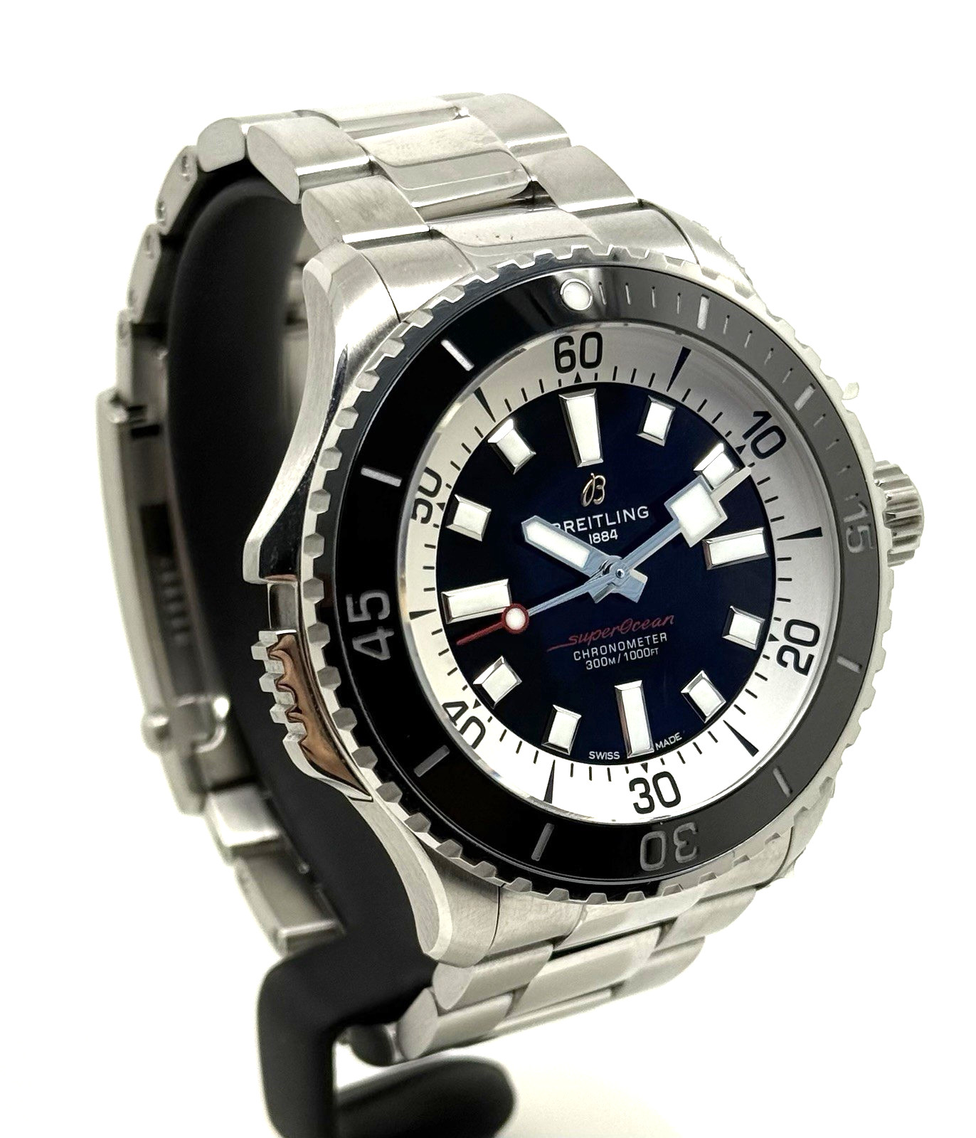 Breitling Superocean Automatic 46 A17378 Men’s Stainless Steel Watch B&P 2022