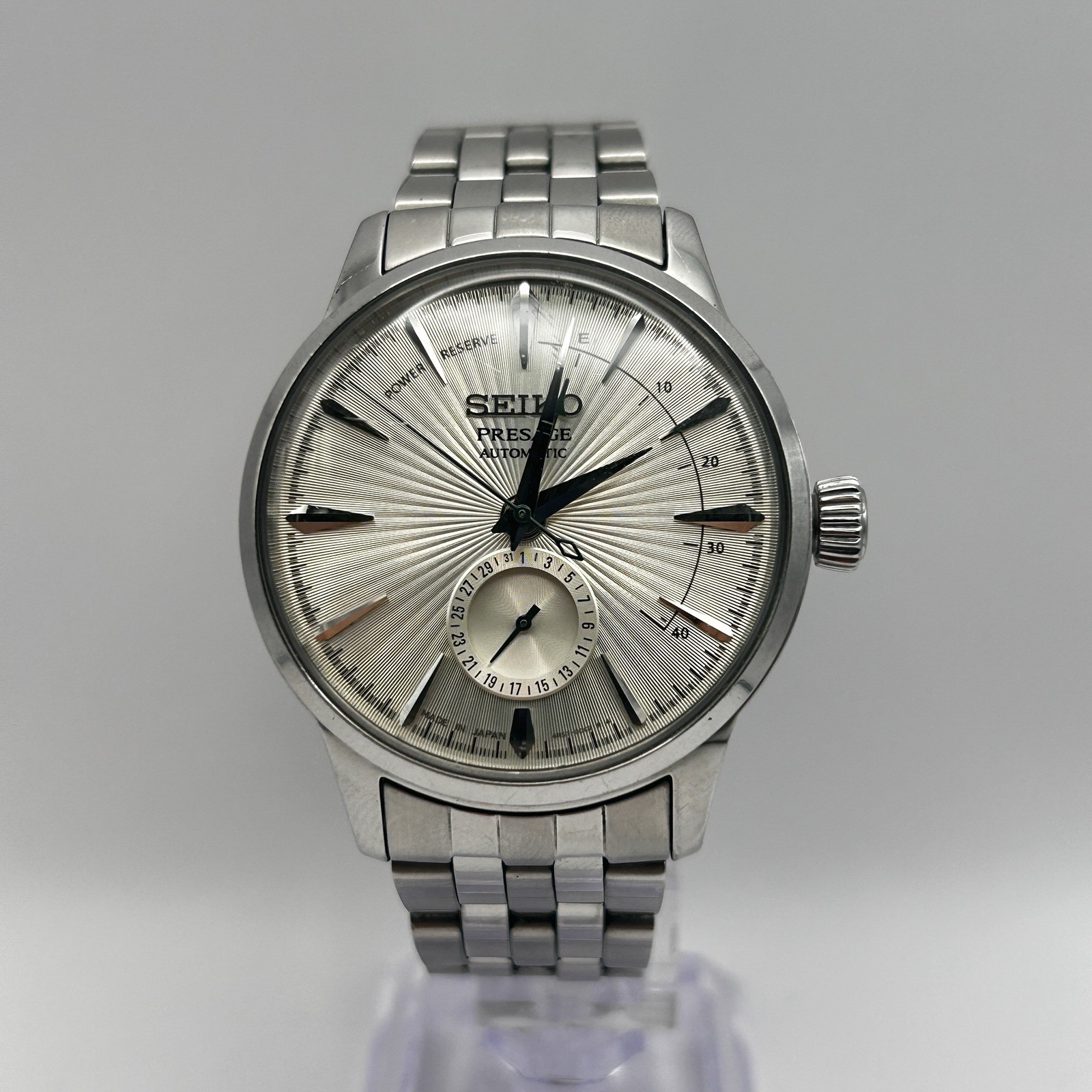 SEIKO SARY129 Presage Silver Dial Automatic Stainless Steel Men’s