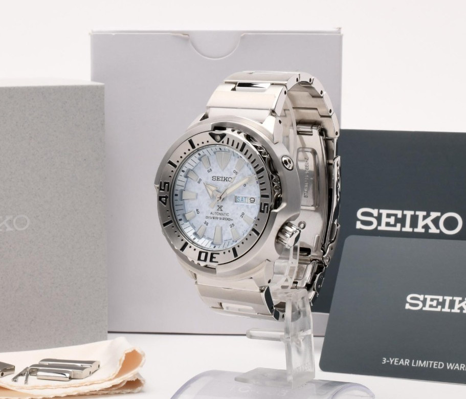 [NOS w/Box,Paper] SEIKO SBDY053 PROSPEX Automatic Diver 200m Baby Tuna Blue JP