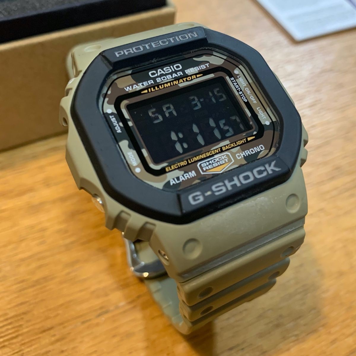 G SHOCK DW 5610SUS 5 DW 5600 Camouflage G Shock