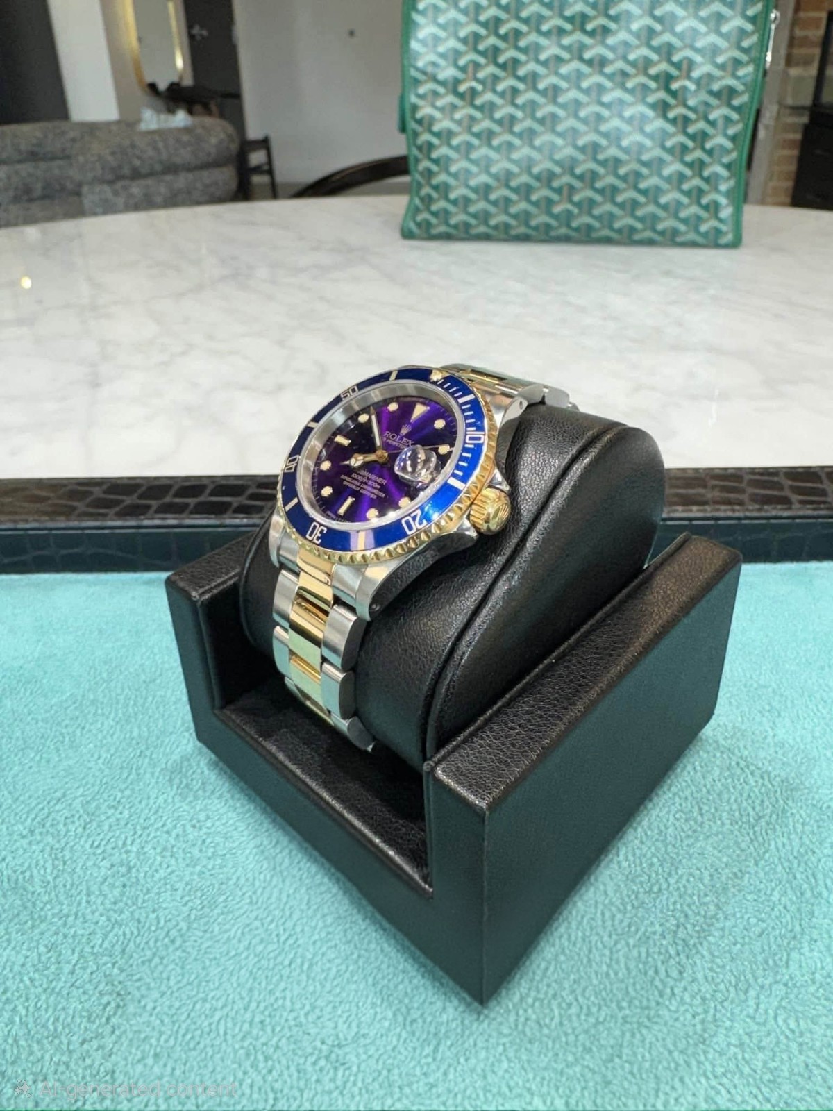 Rolex Submariner Date Automatic Blue Dial/Bezel Two-Tone 40mm 300m