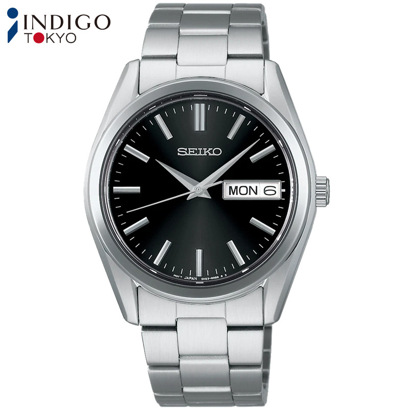 Seiko Selection SBTH011 Quartz Black Dial 37.4mm Watch