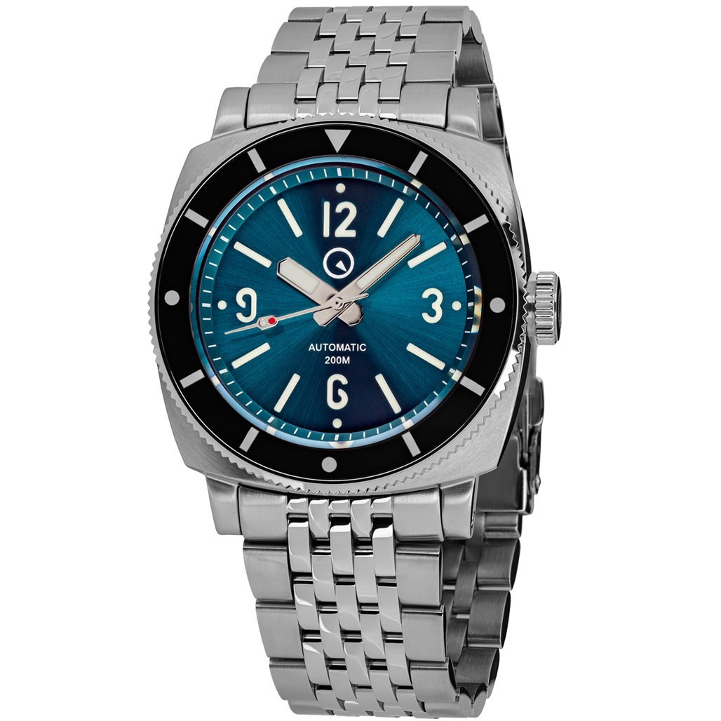 Islander Blue-Green Sandwich Dial Automatic Dive Watch #ISL-79