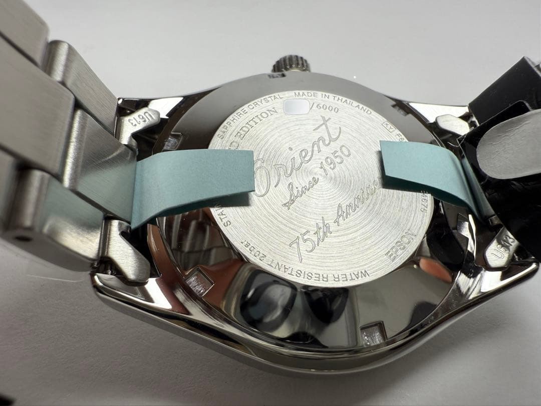 Orient Automatic Watch RN AC0Q12L 75th Anniversary Limited Model Brand New