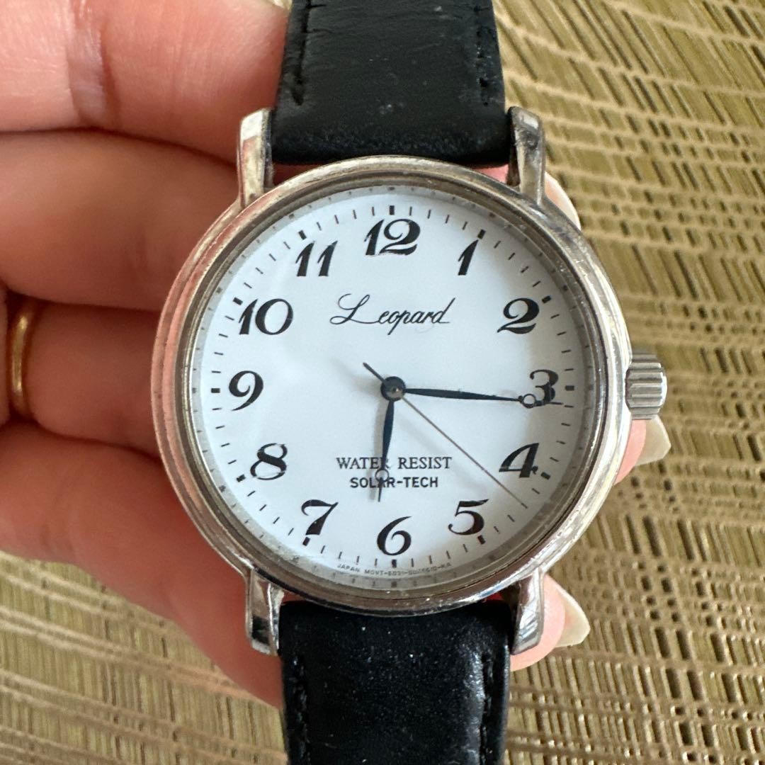 [Working Condition] Citizen Leopard Solar Tech Watch, White Dial, Classic