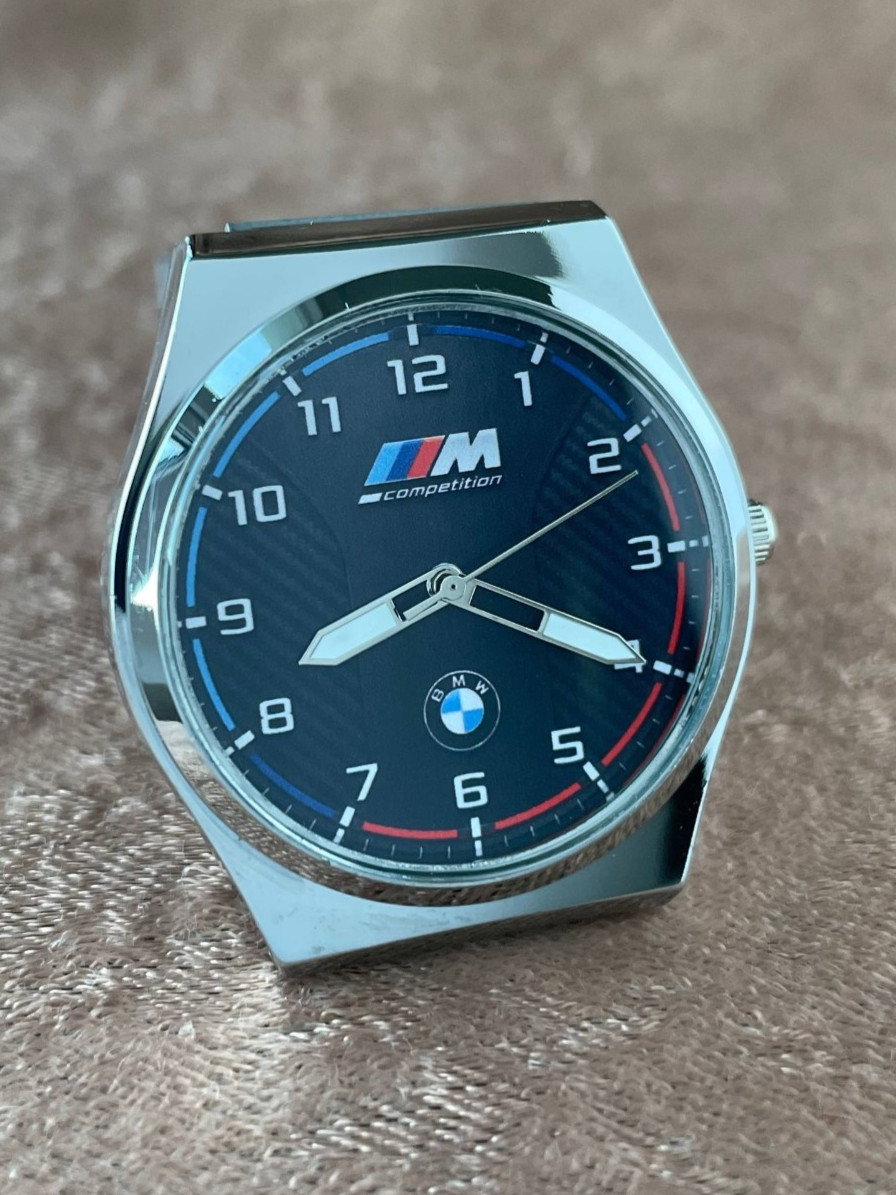 BMW M Competition, handmade watch, quartz movement, BMW M Competition