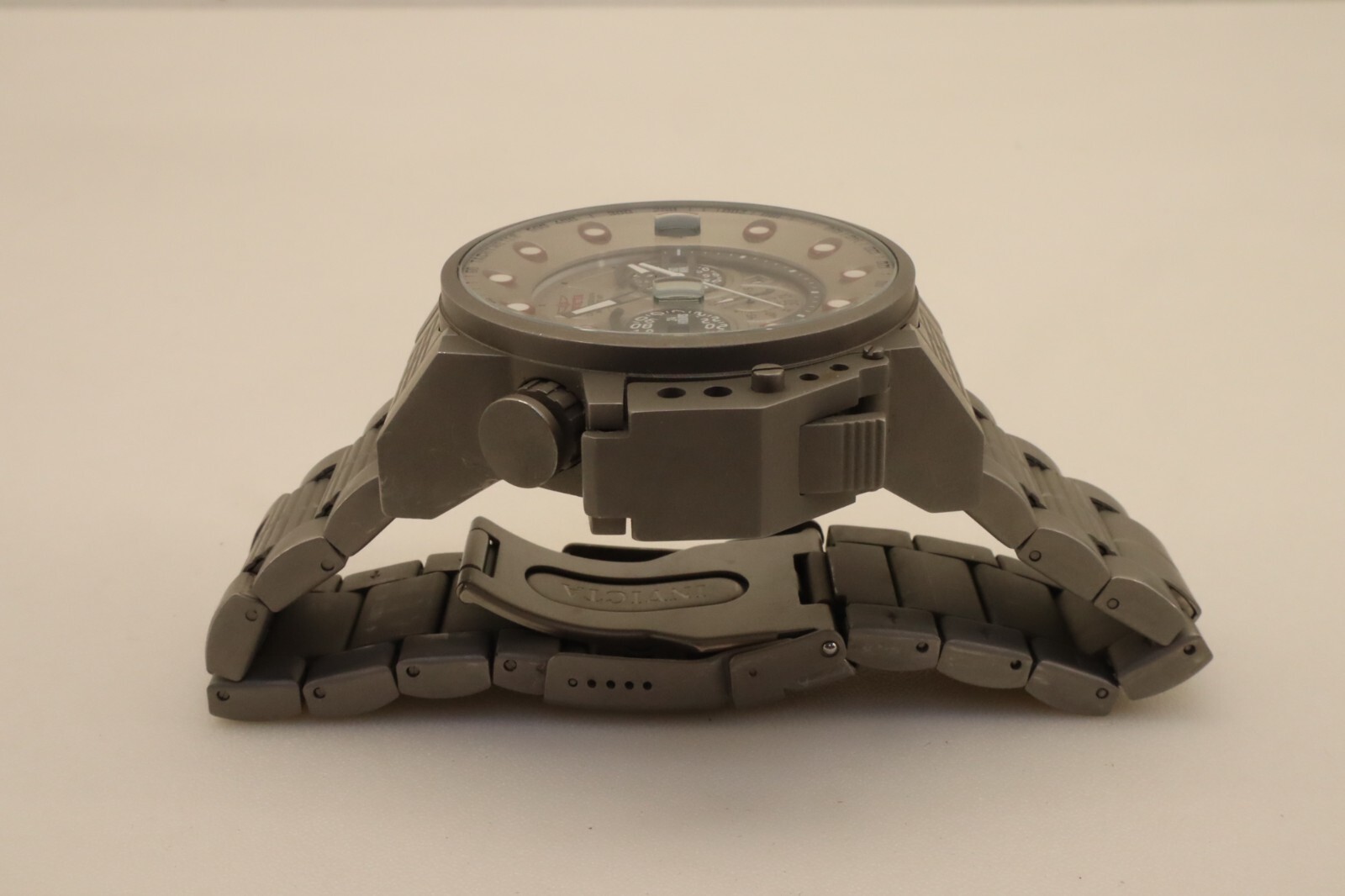 Invicta 18698 I-Force Bomber Chronograph Watch Gunmetal 50mm #162