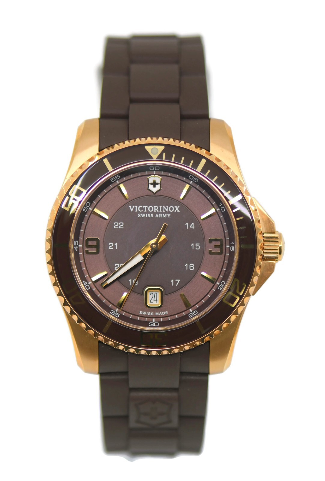 Victorinox Maverick Gold Plated Stainless Steel Watch 241608