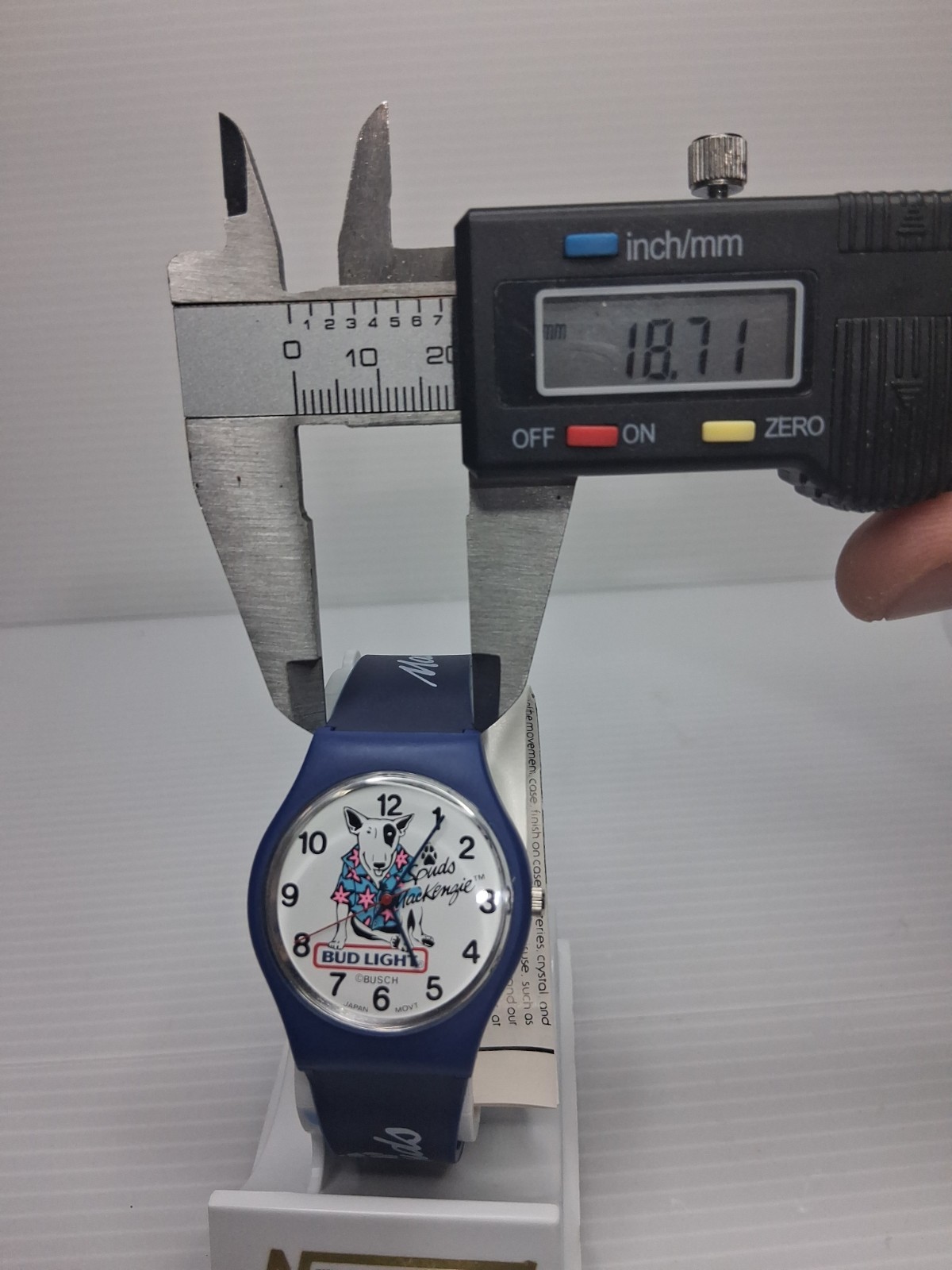 spuds mackenzie watch nelsonic