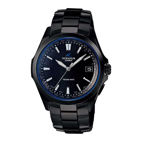 CASIO OCEANUS OCW-S100B-1AJF Solar Radio 3 Hands Men’s Watch