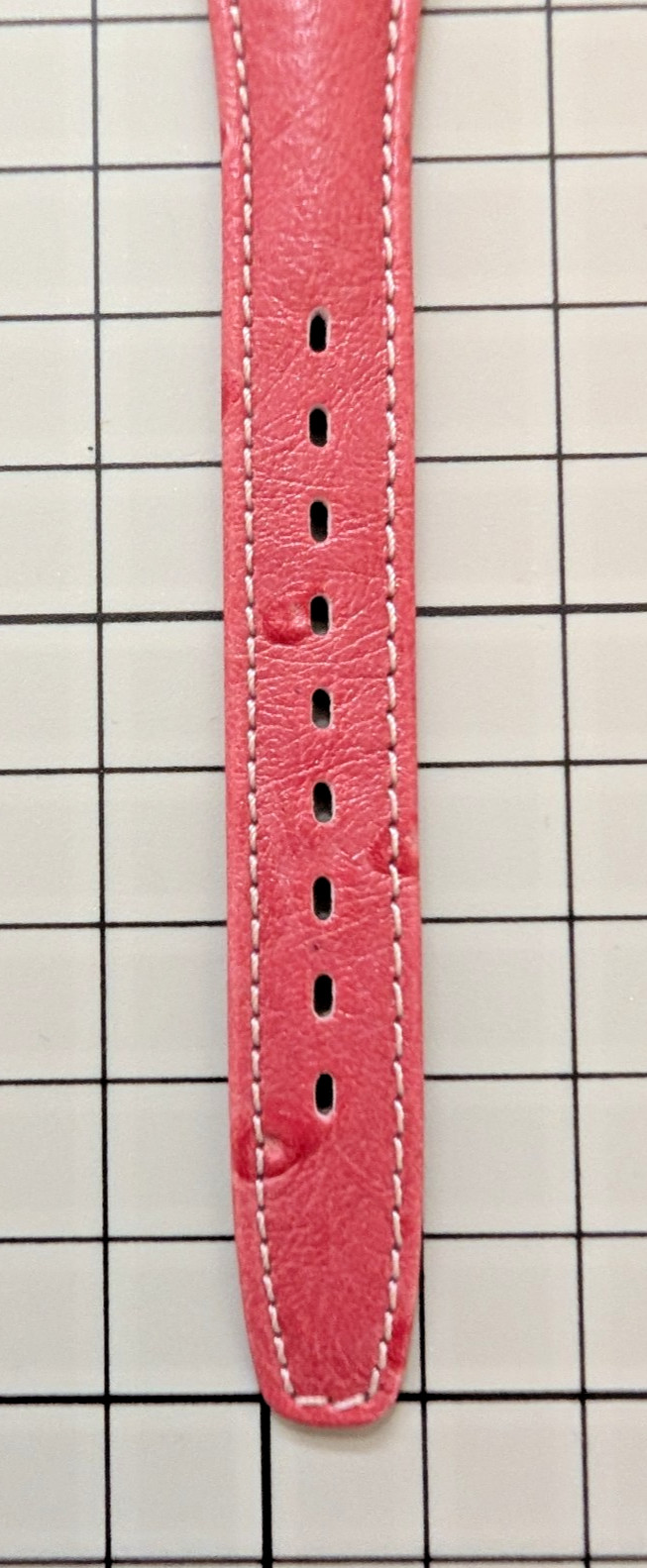 Swatch Regular 1994 Strawberry LP115 Quartz Watch Pink Leather Swiss Made
