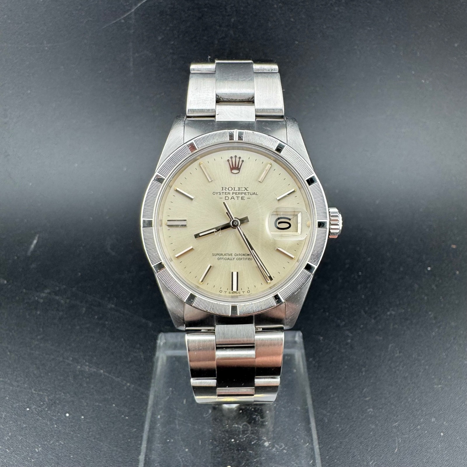 ROLEX Oyster Perpetual Date REF. 1501 Sigma Dial 34mm Automatic Watch NO TARIFFS