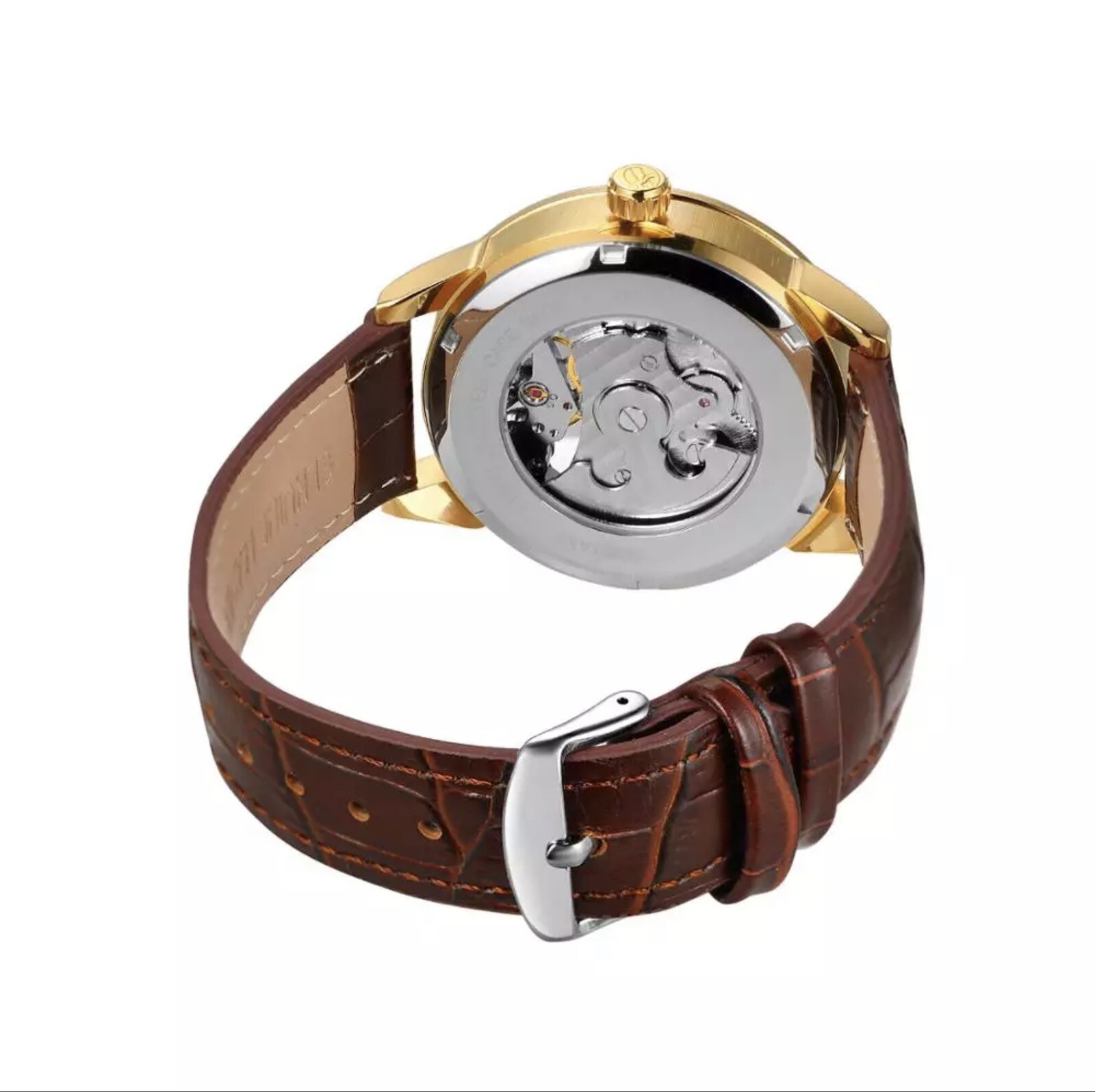 Forsining Men’s Automatic Water Proof Moon Dial Luxury Business Watch