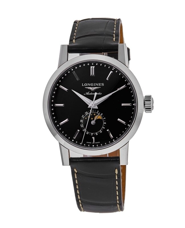 New Longines Heritage 1832 Automatic Black Dial Men’s Watch L4.826.4.52.0