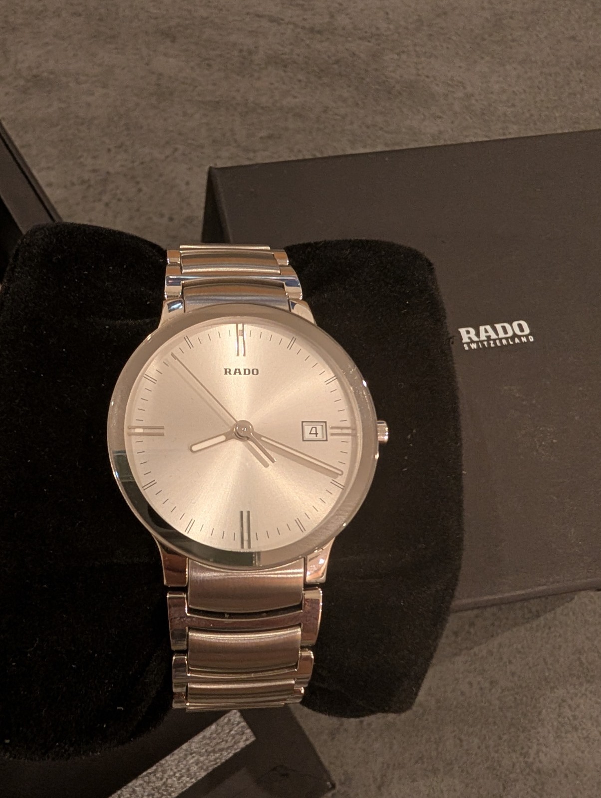 RADO CENTRIX 115 0927 3. Pristine, Absolutely MINTY!! 38mm Warranty Included.