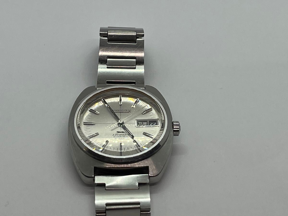 Citizen Leopard Super Beat Automatic 28 Jewels Men Watch Day-Date 1970 Cushion