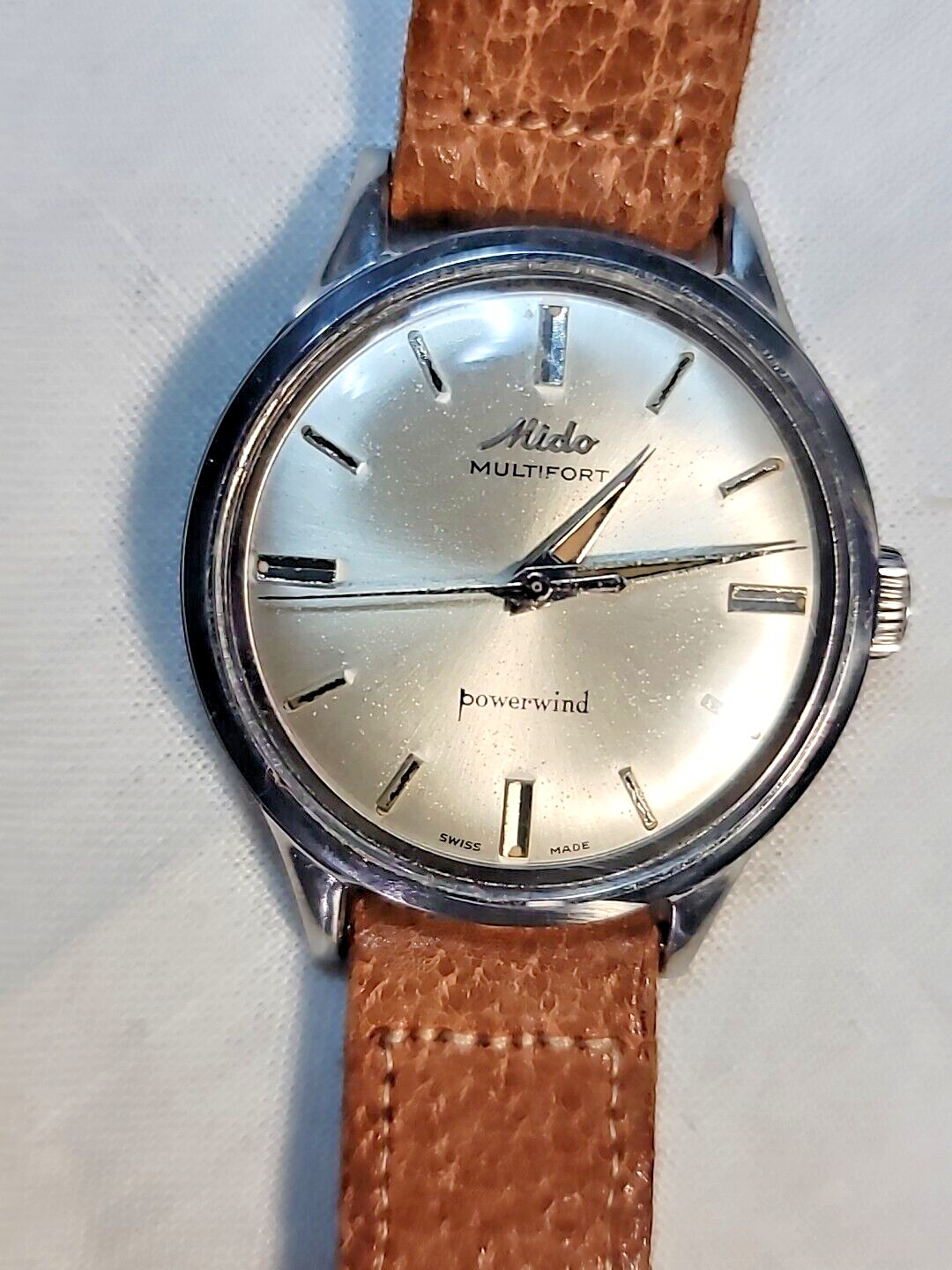 VTG ~ MIDO Multifort Powerwind Automatic Watch Cal. 917P ~ CLEAN LOOK !
