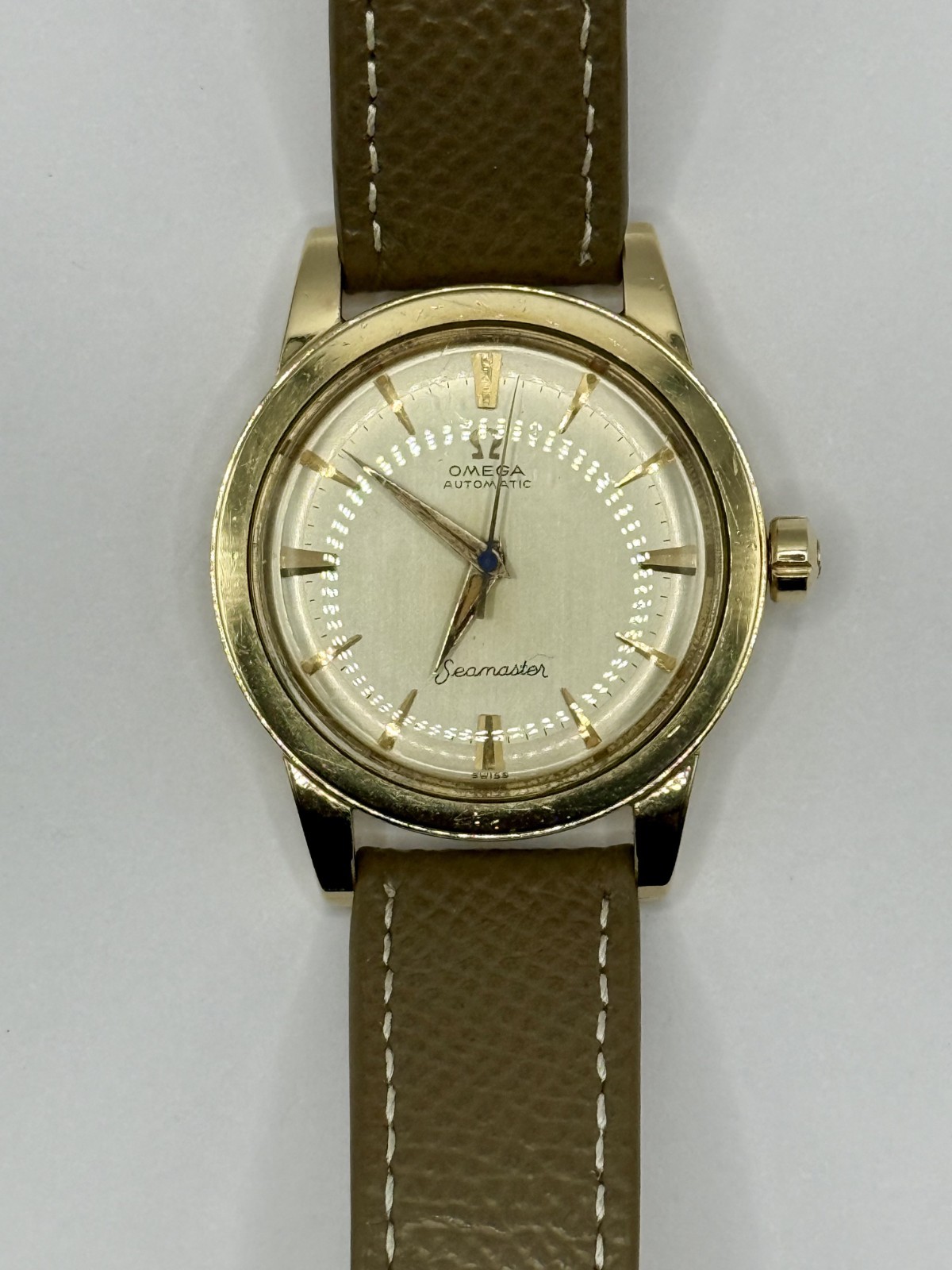 Omega Seamaster Watch 35mm 14 Gold Filled Automatic GX6250 Cal 500 W1019