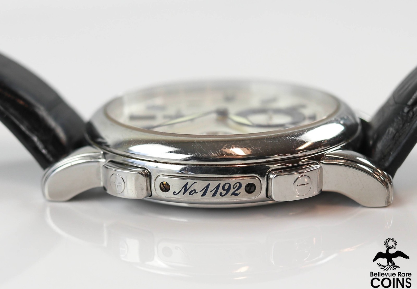 2008 ULYSSE NARDIN Dual Time Automatic 42mm Men’s Watch 243-55 w/Box & Bracelet