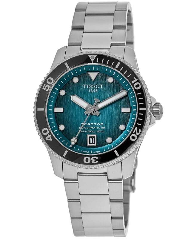 New Tissot Seastar 1000 Powermatic 80 Automatic Men’s Watch T120.807.11.091.00