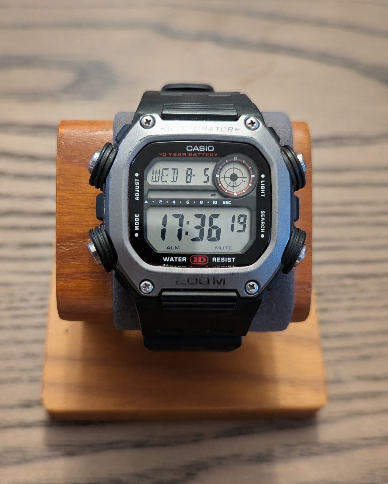 Casio DW-291H Heavy Duty Digital Watch – 200M WR, 10-Year Battery, World Time