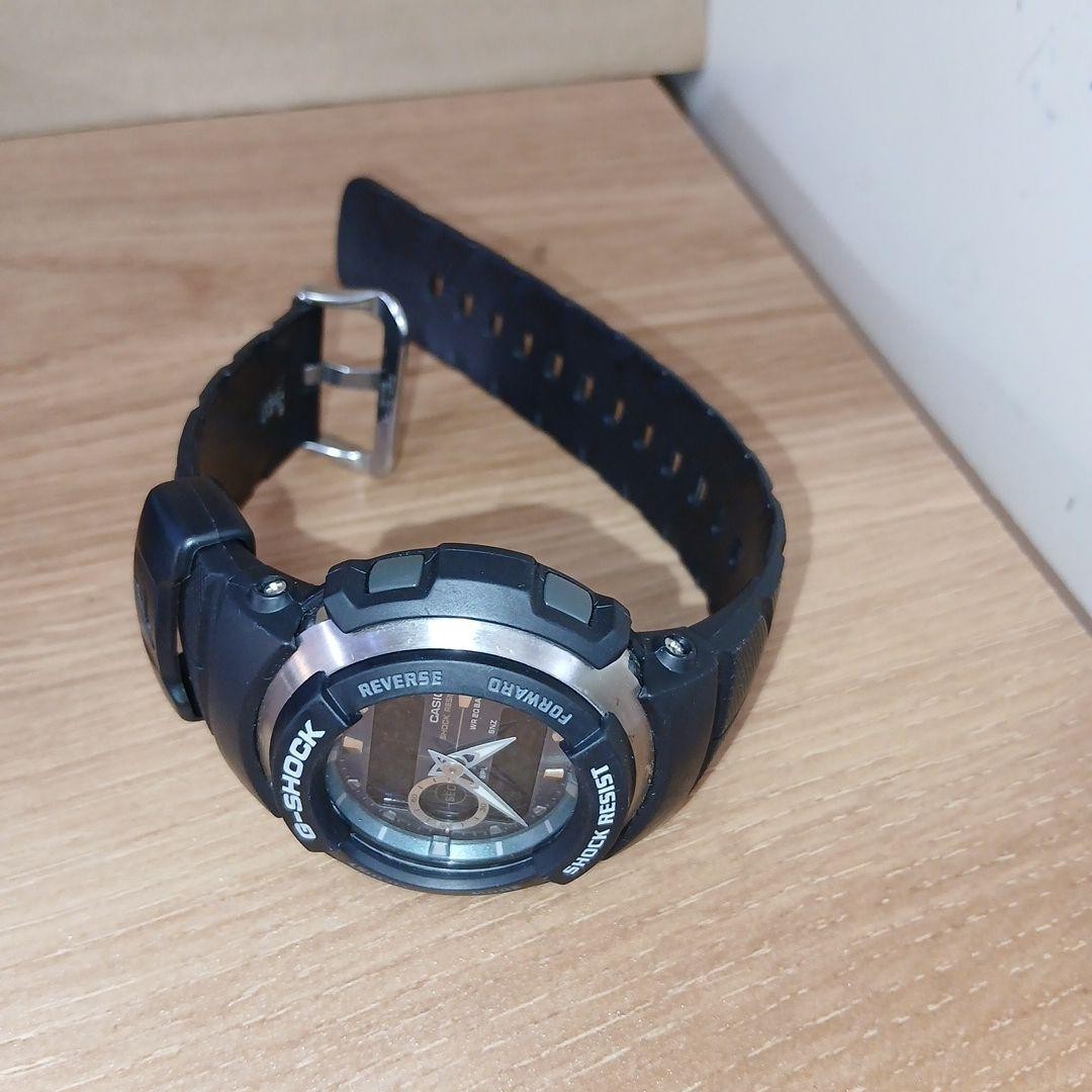 G-300 CASIO G-SHOCK LCD Inversion Black Watch Digital-Analog