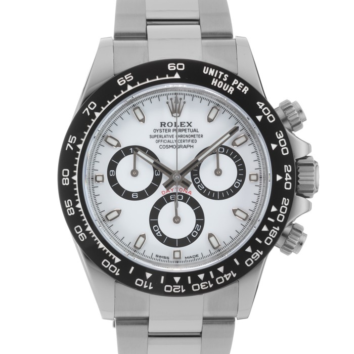 ROLEX Cosmograph Daytona 116500LN White Warranty 2020 Box/Paper