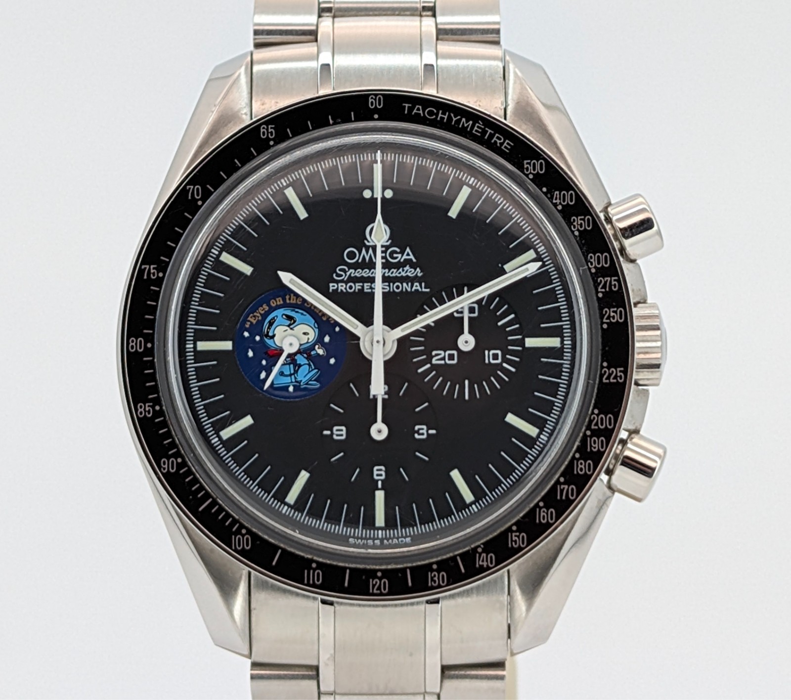Omega Speedmaster Professional Moonwatch Snoopy 35785100 Full Set Ø42mm #3036