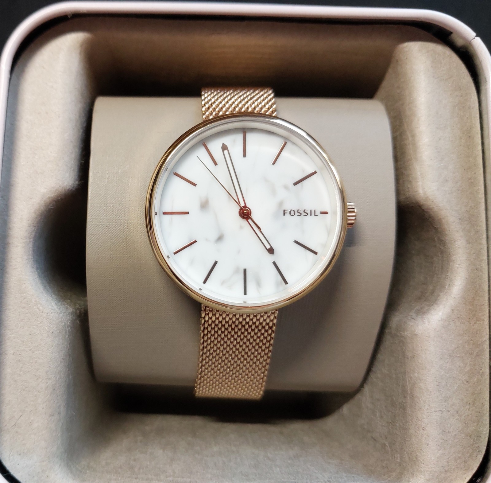 Fossil watch Ladies Hutton BQ3490 New Battery