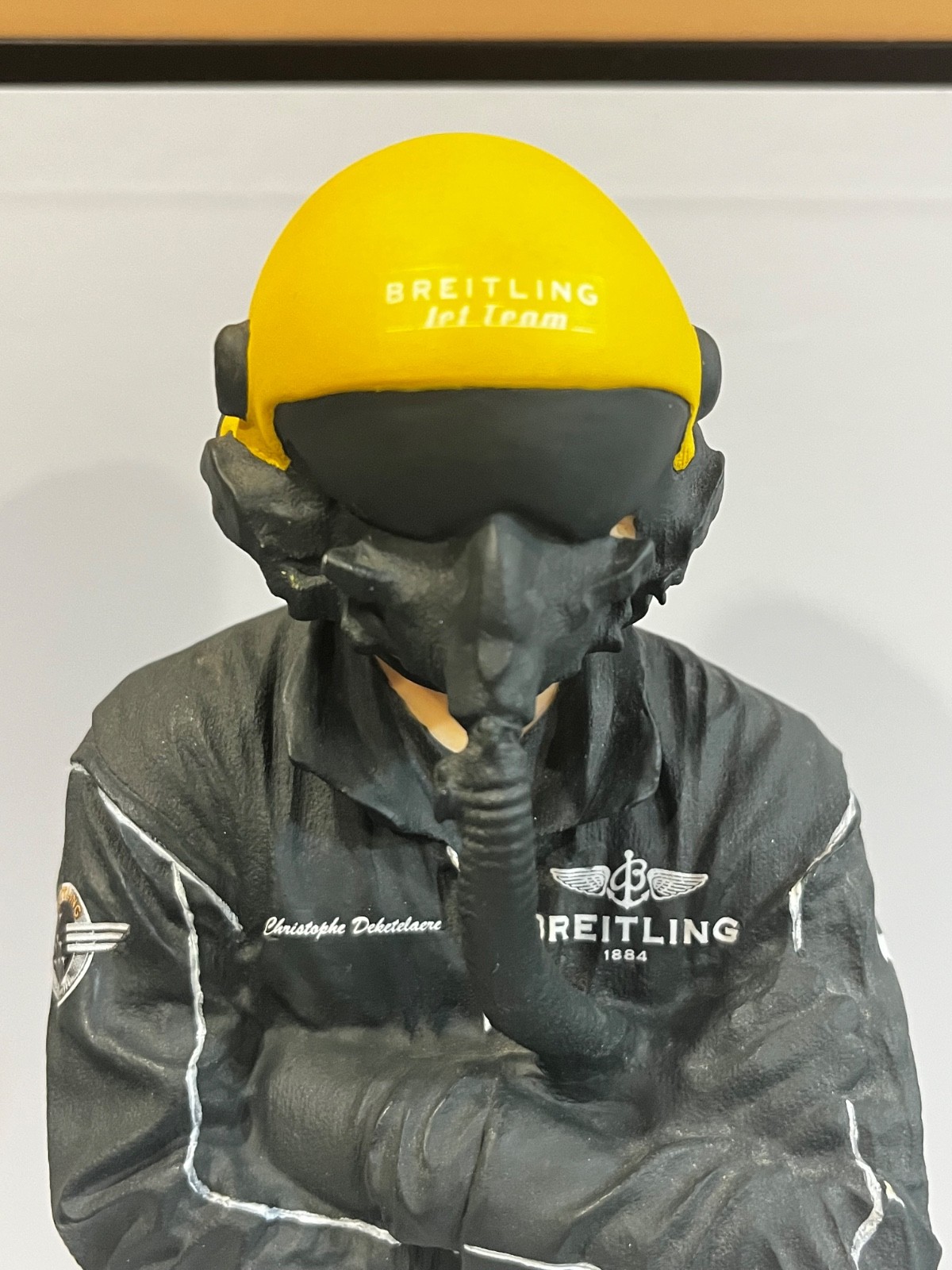 Breitling Baselworld VIP Limited Edition Jet Team Pilot Figurine Very Rare
