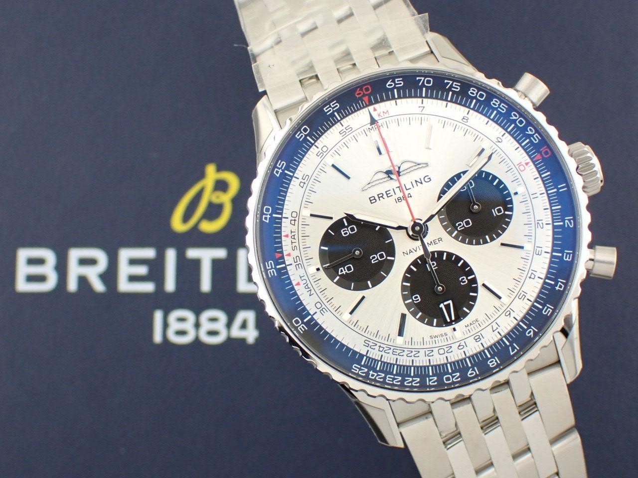 [New] Breitling Navitimer B01 Chronograph 43 Automatic Men’s Watch AB0138241G1A1