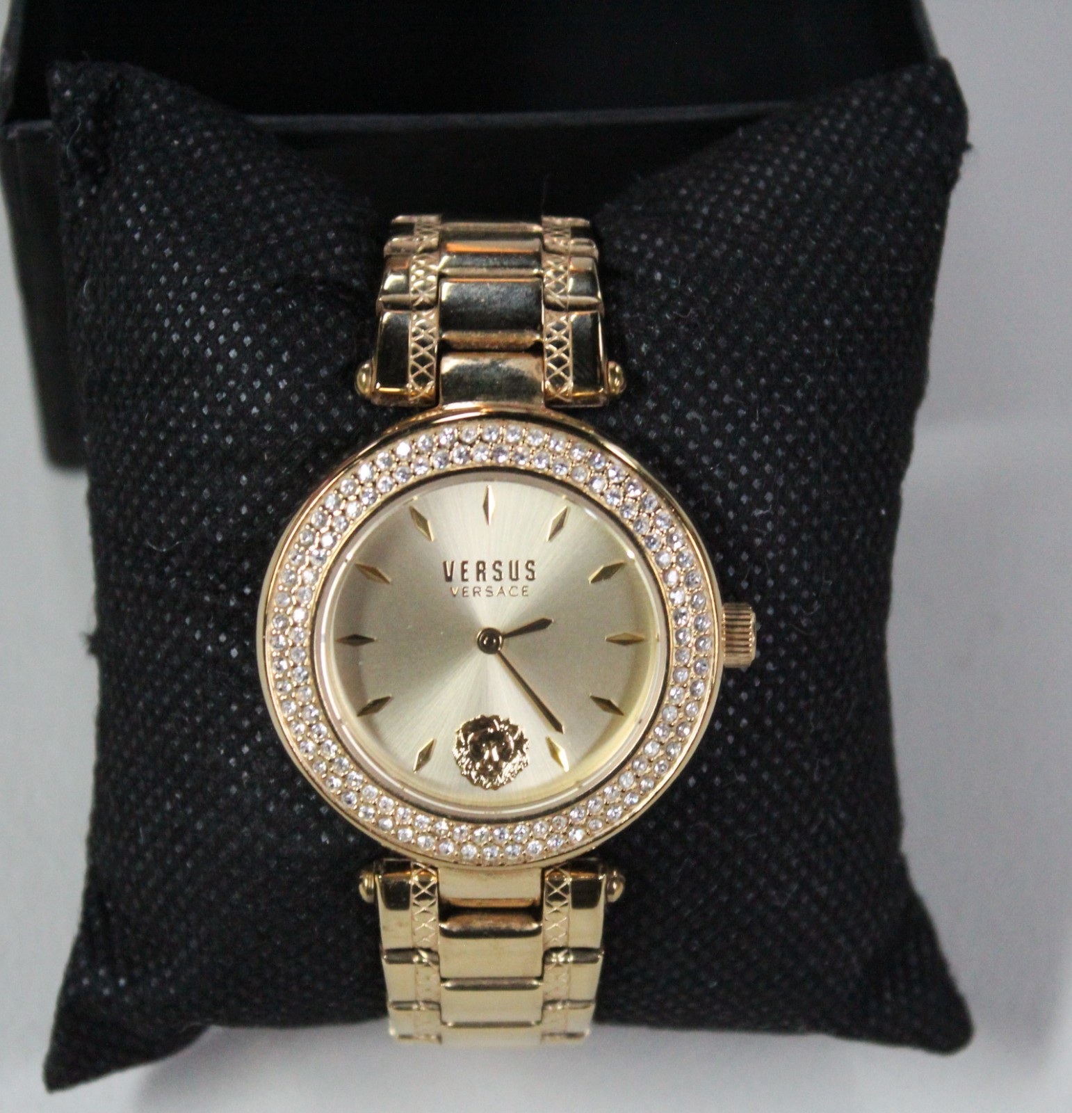 Womens Wristwatch VERSUS Versace Gold /Bling Steel Back 38mm VSP 716421 5″Wris