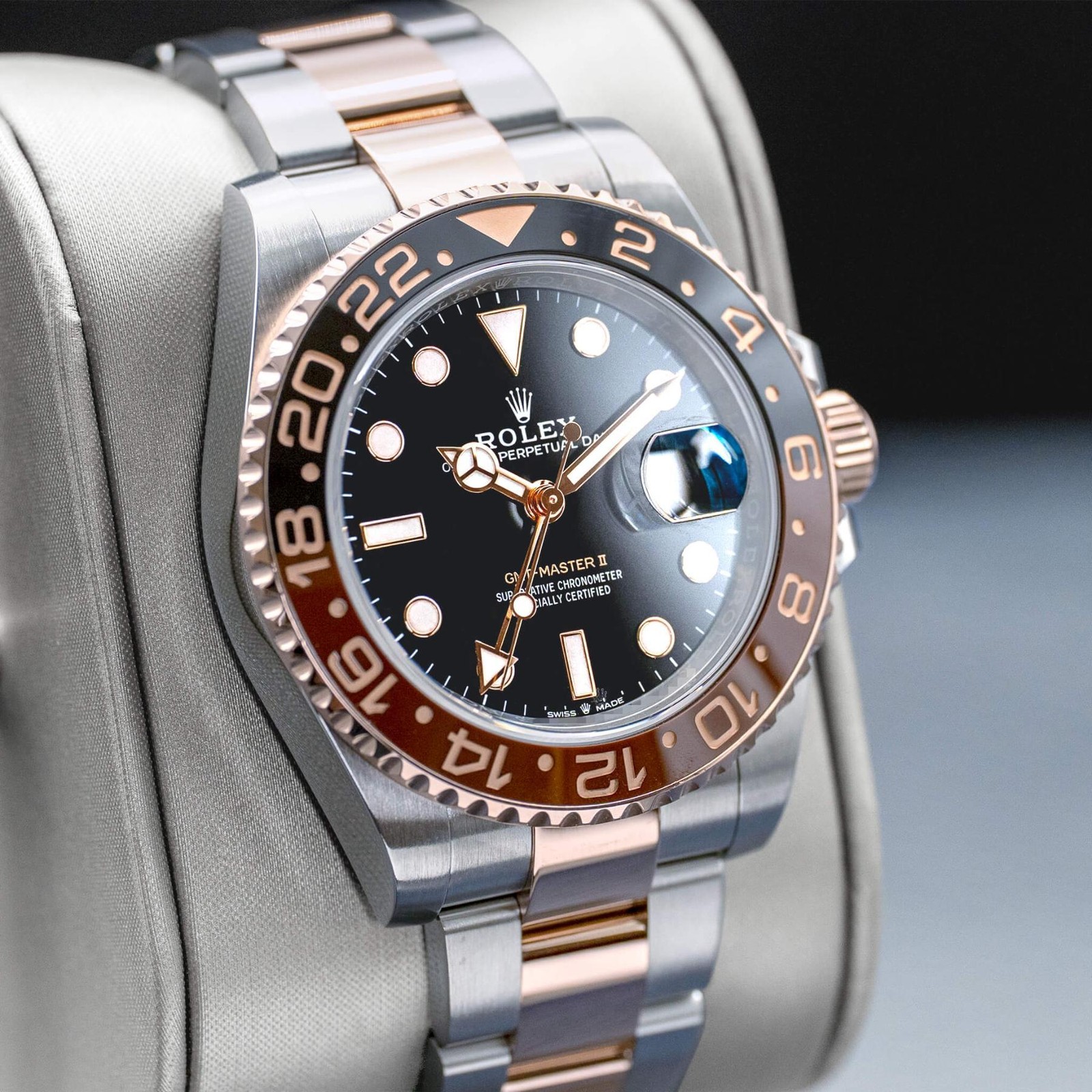Rolex GMT Master II 126711CHNR “Rootbeer” 40mm Box & Papers