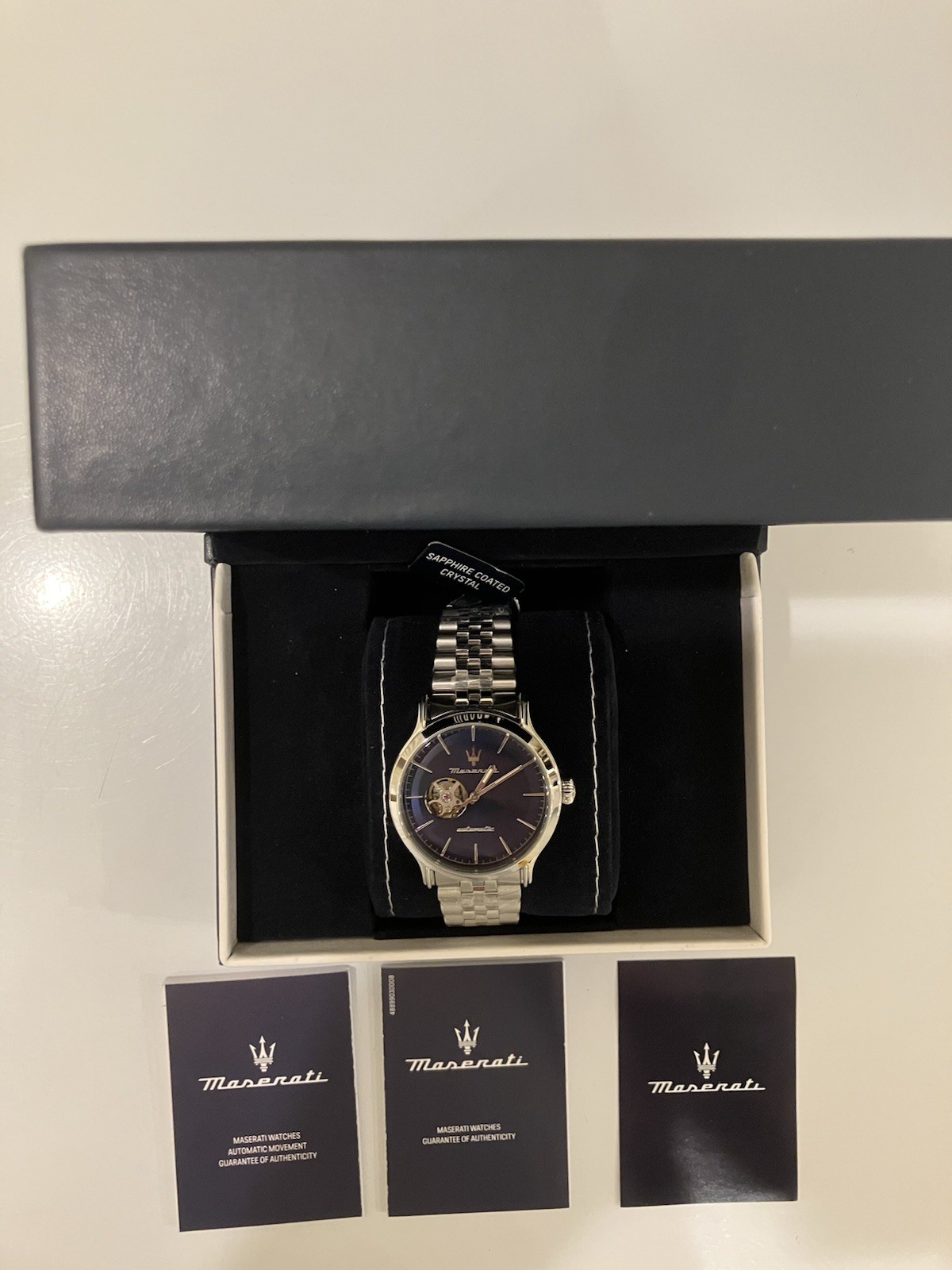 Maserati Epoca Automatic Watch , Seiko NH70A Movement, New In Box￼