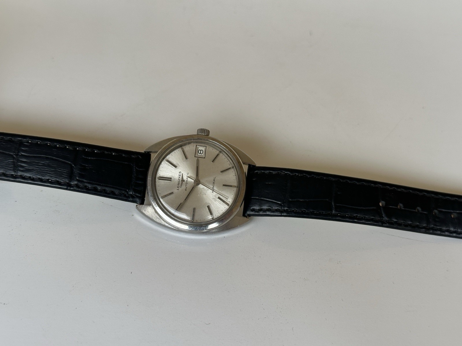 1969 Longines Admiral Automatic Ref 2310 Cal 6651 25J 35mm Swiss Watch Vintage