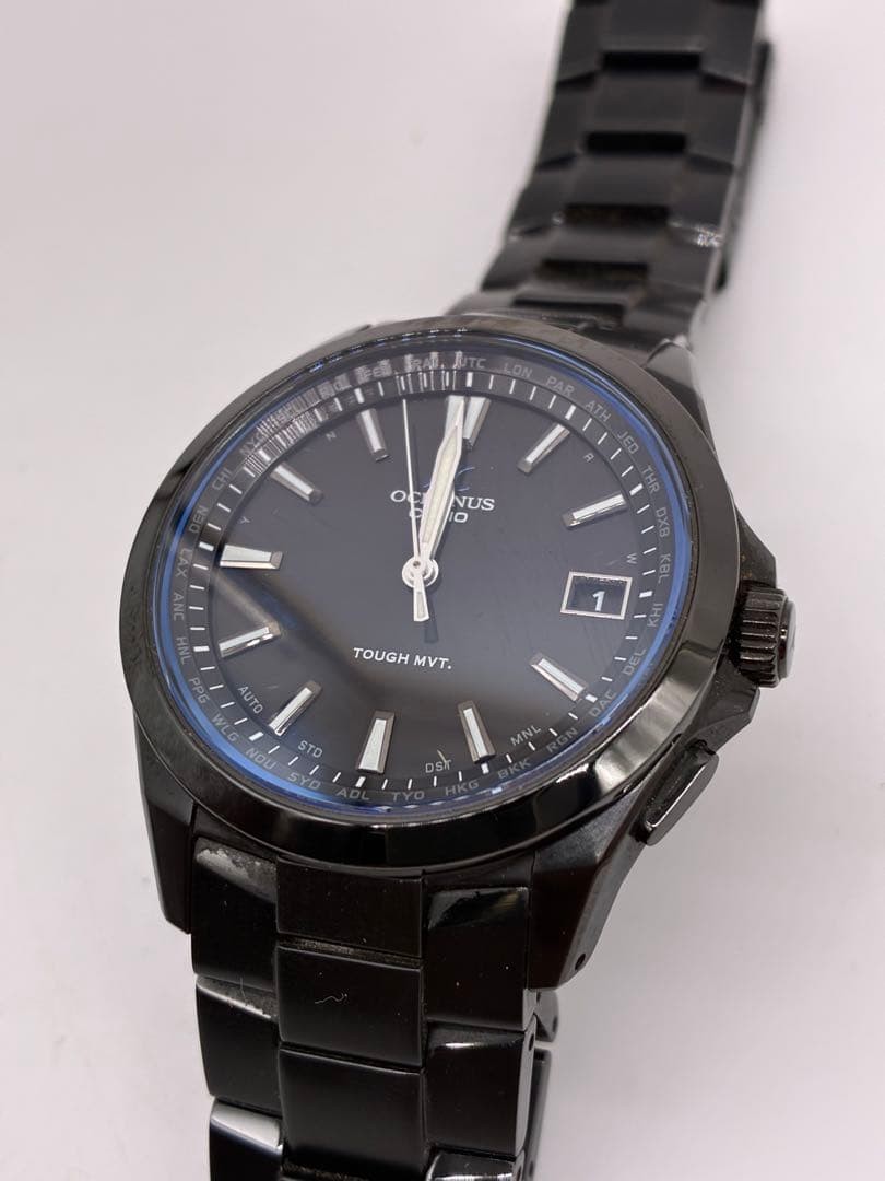 Casio Oceanus OCW-S100B-1AJF Classic All Black JDM Mens Watch