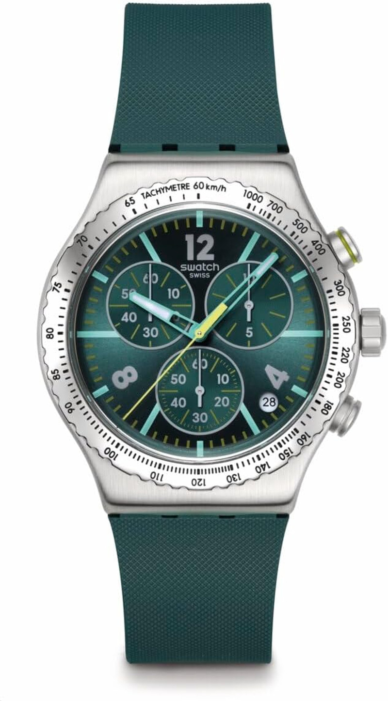 Irony Chrono Unisex Water Resistant Stainless Steel Quartz Watch