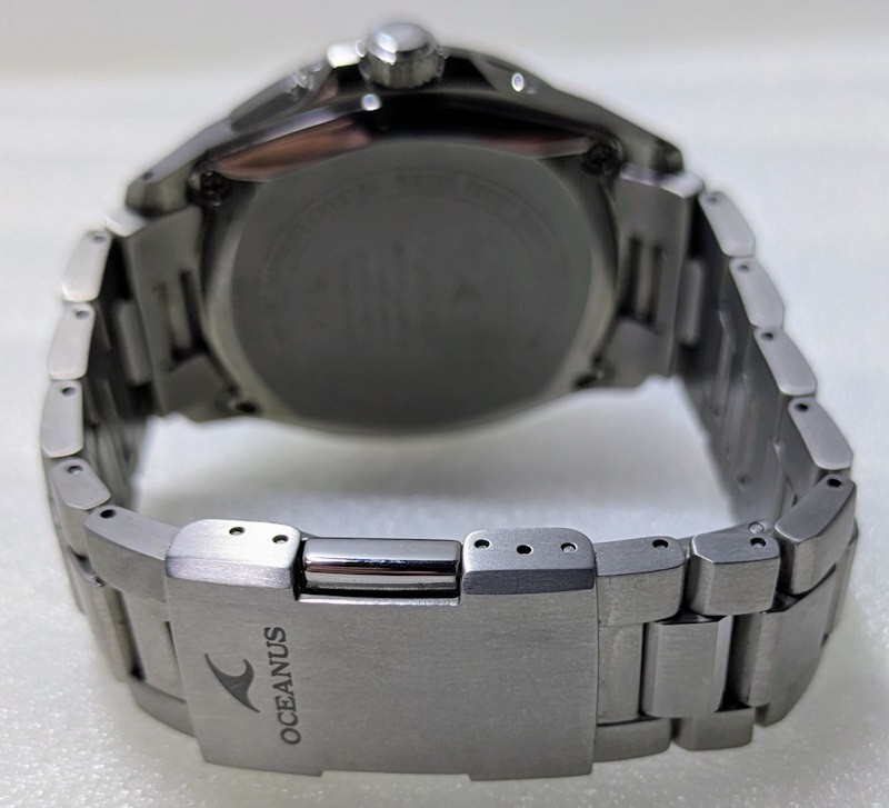 Casio OCEANUS OCW-S100-1AJF Titanium Radio Solar Watch from Japan(JDM)