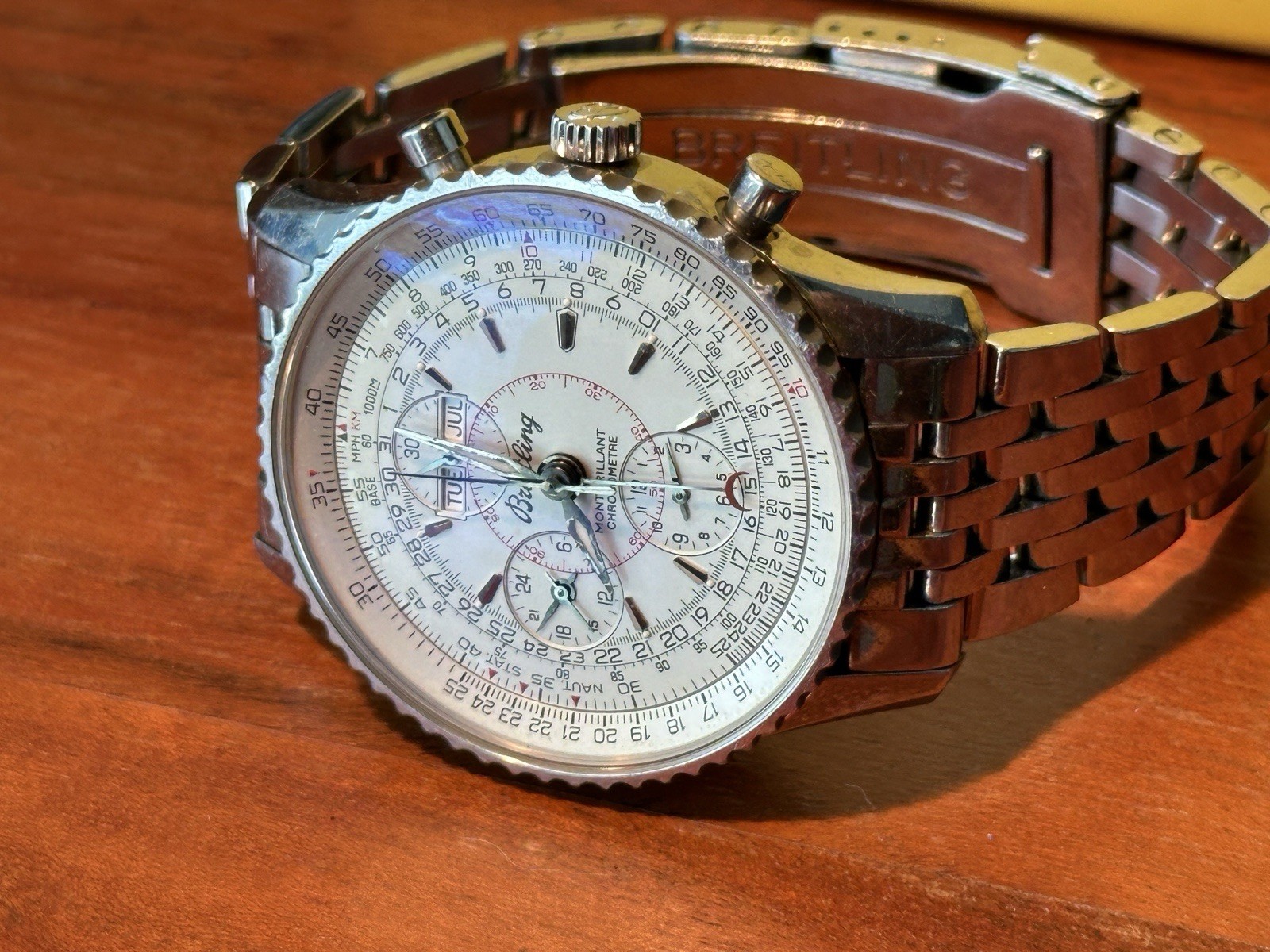 Breitling Navitimer Montbrillant Datora A21330 Complete service by Breitling