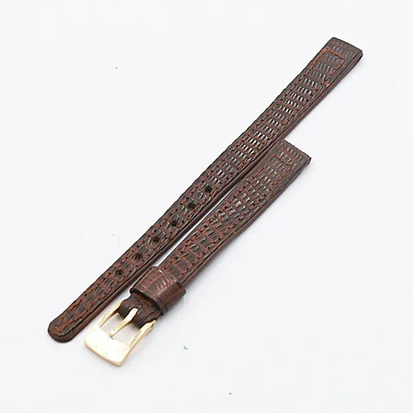 Excellent condition Seiko original buckle with strap, 7mm size, gold, for women&