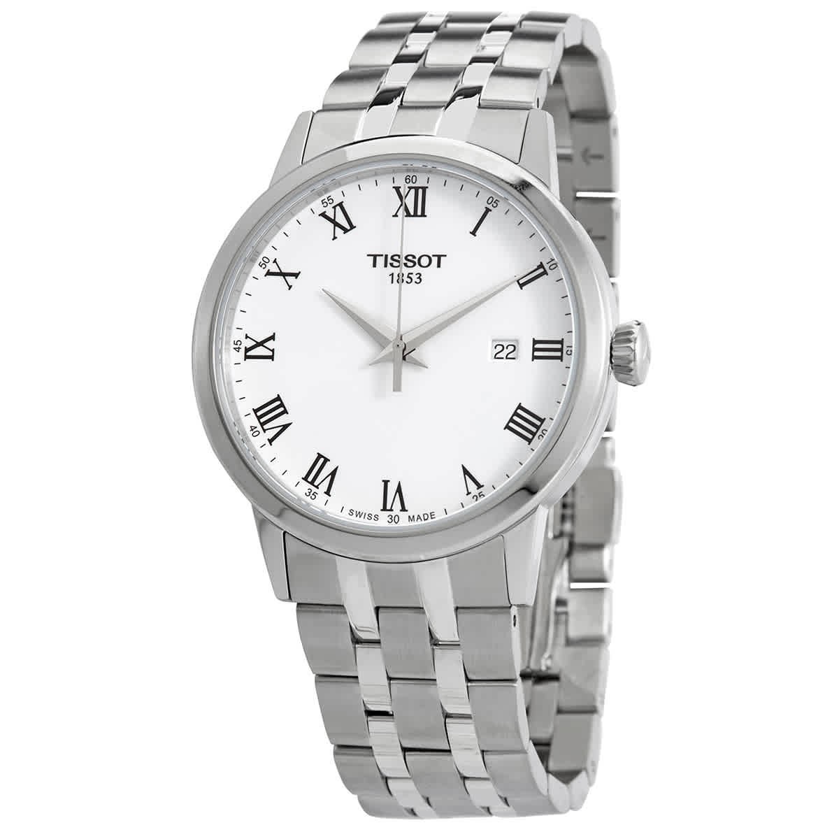 Tissot Classic Dream Quartz White Dial Men’s Watch T129.410.11.013.00