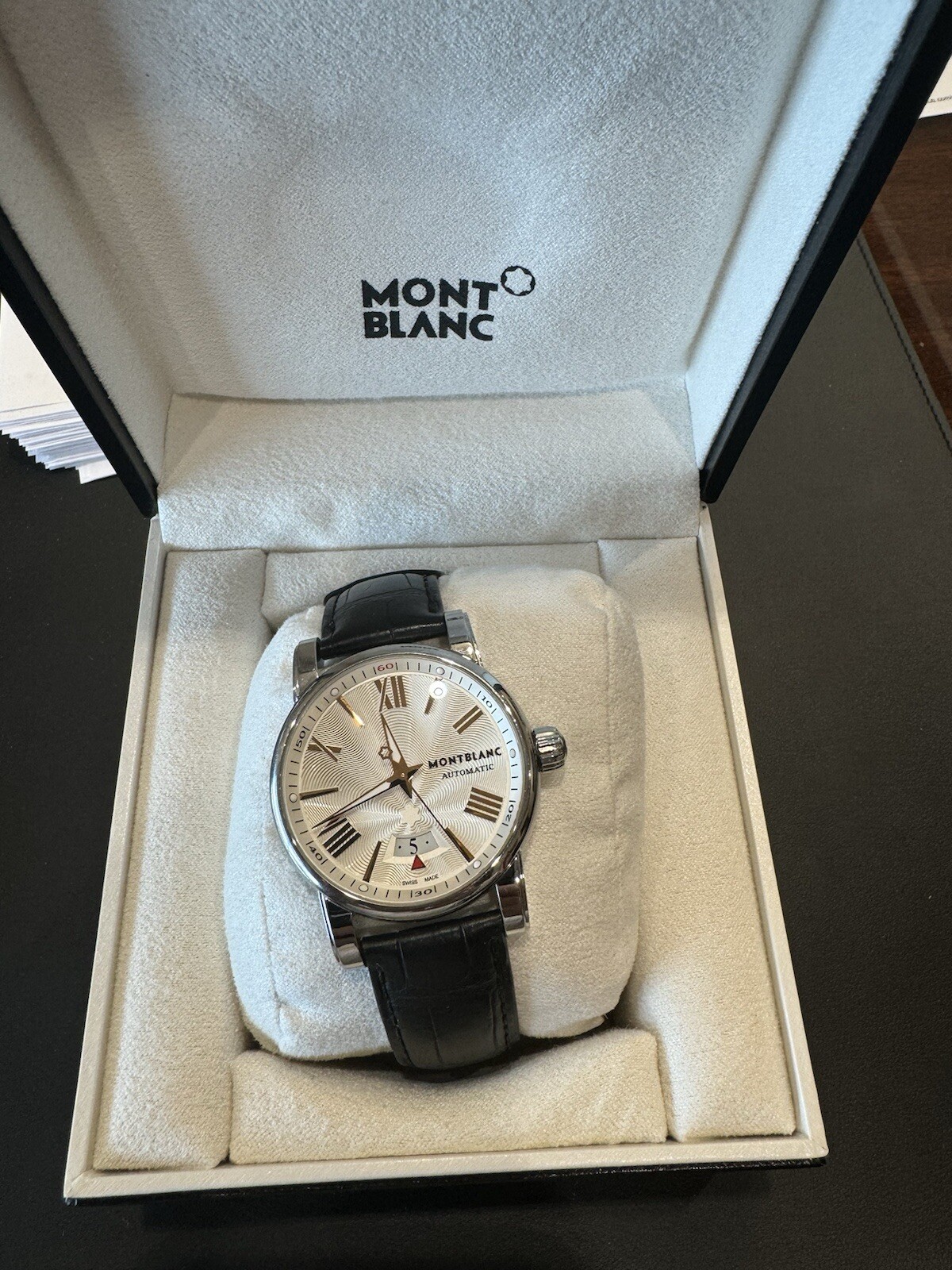 Montblanc Star 4810 Date Automatic 7102 Silver Dial 40mm w/ Box MB105858