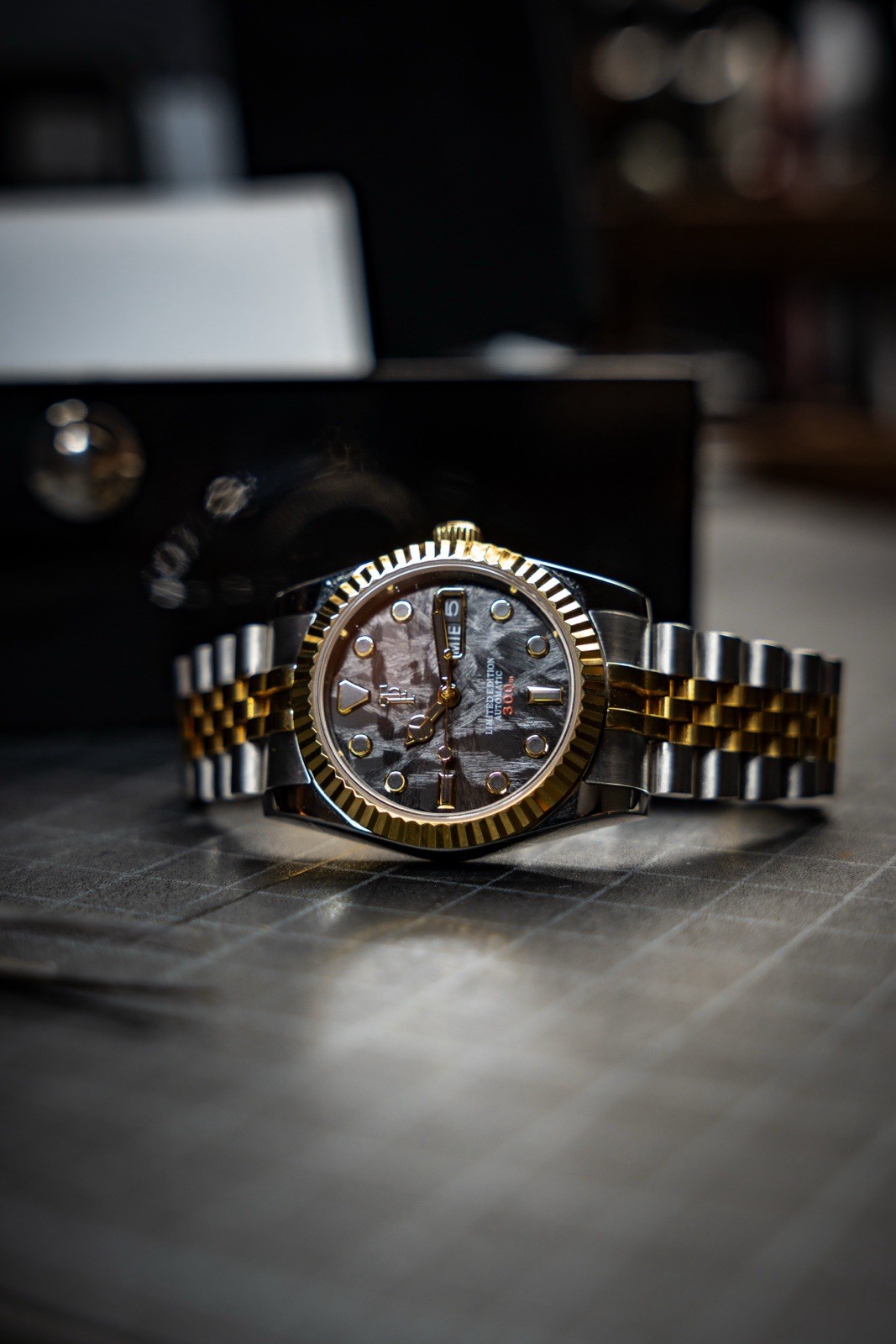 Time Panda 36mm Automatic – NH36 – Meteorite Dial – Limited 1 of 10 – Full Kit