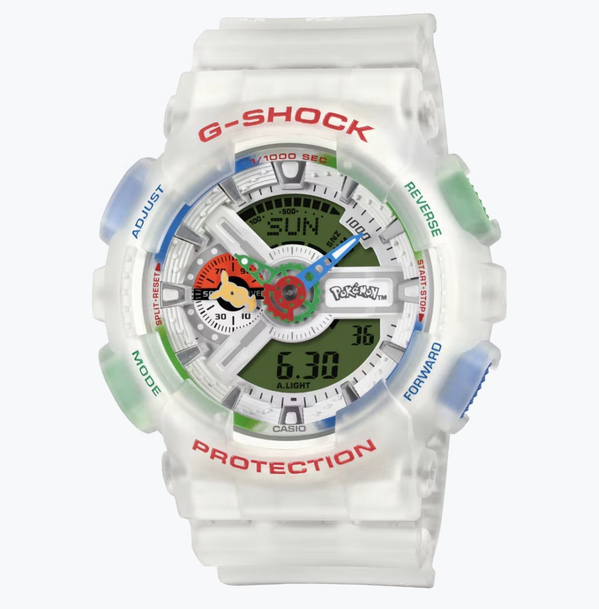 CASIO G-SHOCK x Pokemon GA-110PKM-7A Limited 30th Anniversary PRESALE 7/15!